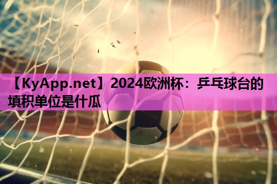 乒乓球台的填积单位是什瓜 乒乓球台的填积单位是什瓜